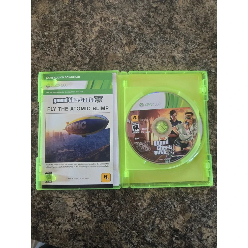 Grand Theft Auto V (Microsoft Xbox 360, 2013)